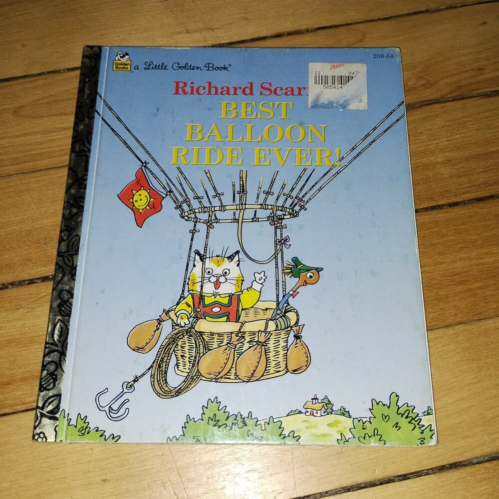 Richard Scarry's Best Balloon Ride Ever (1994, A Little Golden Book)